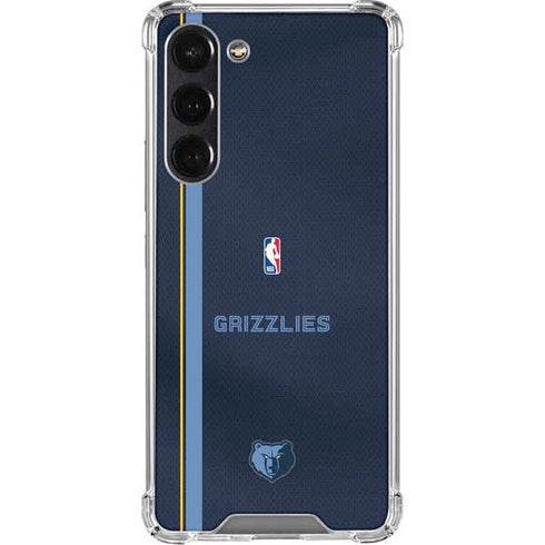 NBA Memphis Grizzlies Jersey Galaxy S23 FE Clear Case